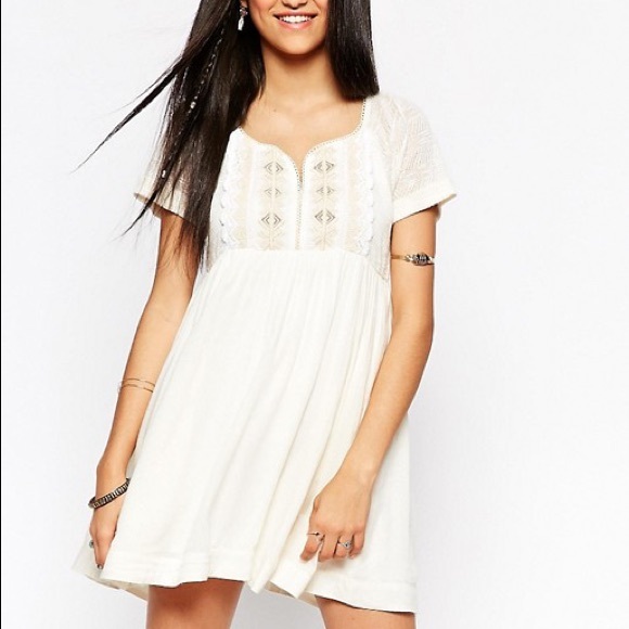 Nordstrom | Dresses | Nordstrom White Dress W Pockets | Poshmark